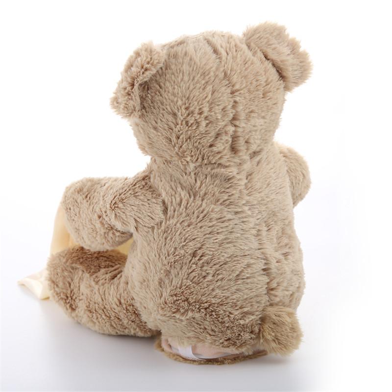 Export authentic English lovable scarf, hide and seekbaby bear