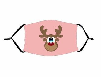 Christmas deer digital printing mask
