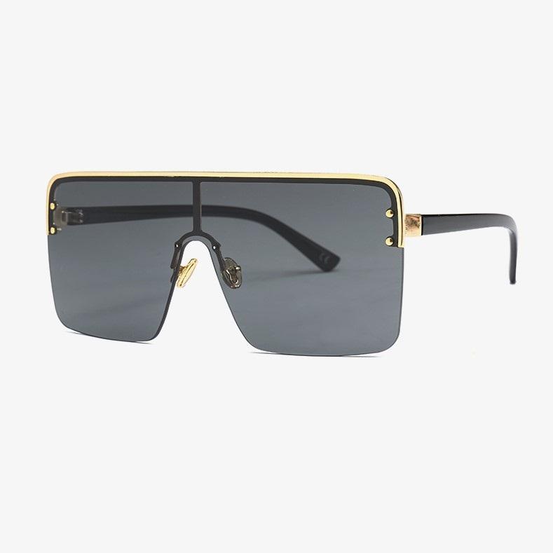 Fashion one-piece lens sunglasses