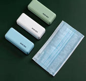Portable mask storage box