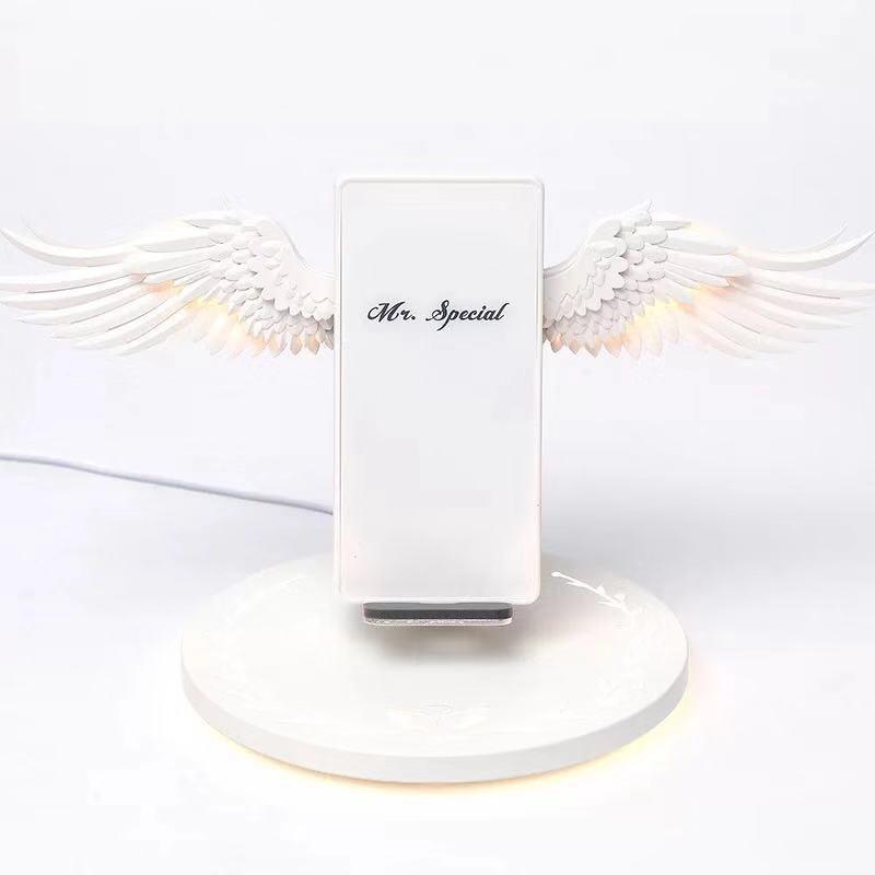 Cargador inalámbrico alas de angel