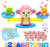 Monkey balance children early digital addition and subtraction toys