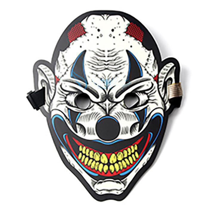 Design Sound Activated Halloween EL Party Mask
