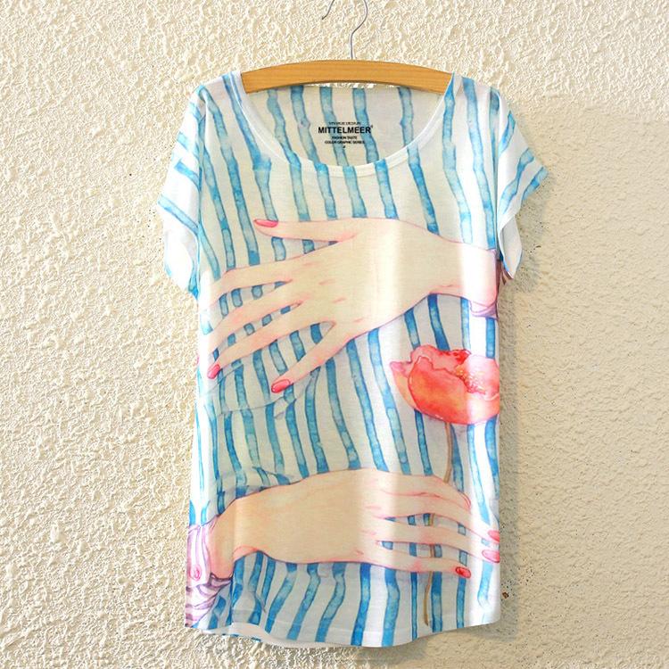 Animal O-Neck Short Sleeve