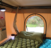 Inflatable cushion outdoor tent sleeping mat