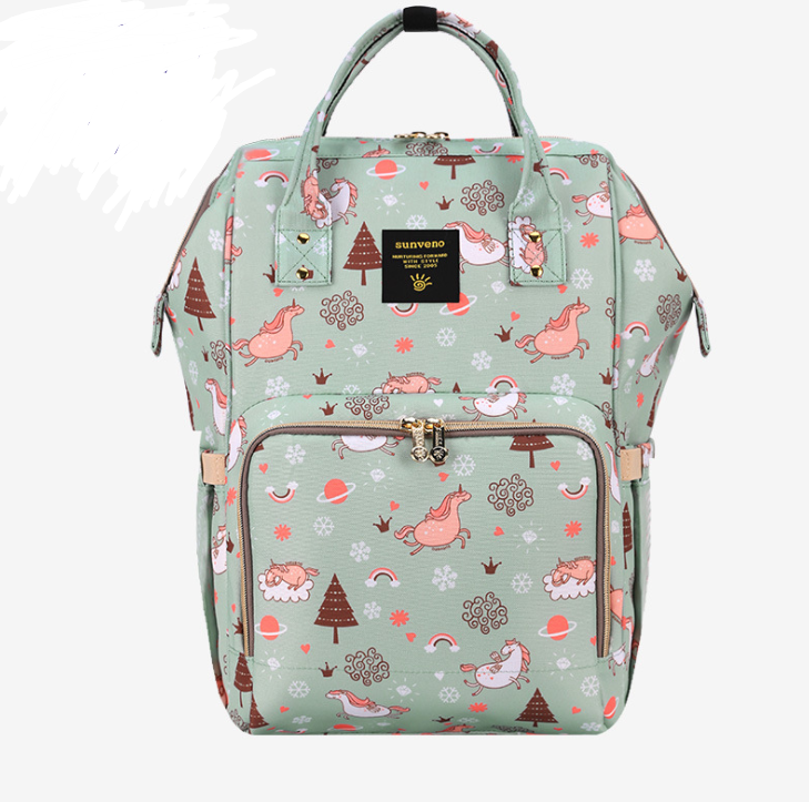 Baby Mummy bag multi-function large-capacity Mummy bag shoulder mother bag out backpack fashion maternal and child package