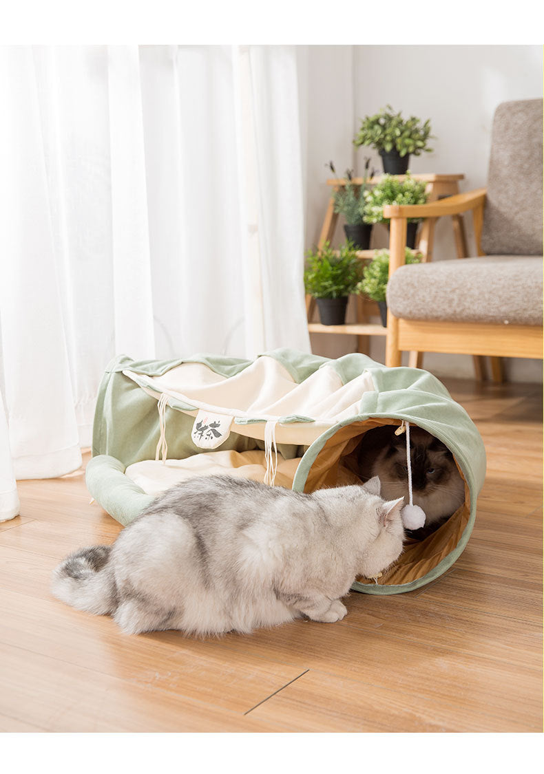 Tienda De Gato Con Tunel