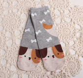 Cartoon animal in tube socks