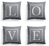 English alphabet single-sided printed pillowcase