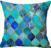 Nordic Vintage cotton linen Africa geometry stripe cushion cover bohemian decorative pillow case sofa bed throw pillows cover