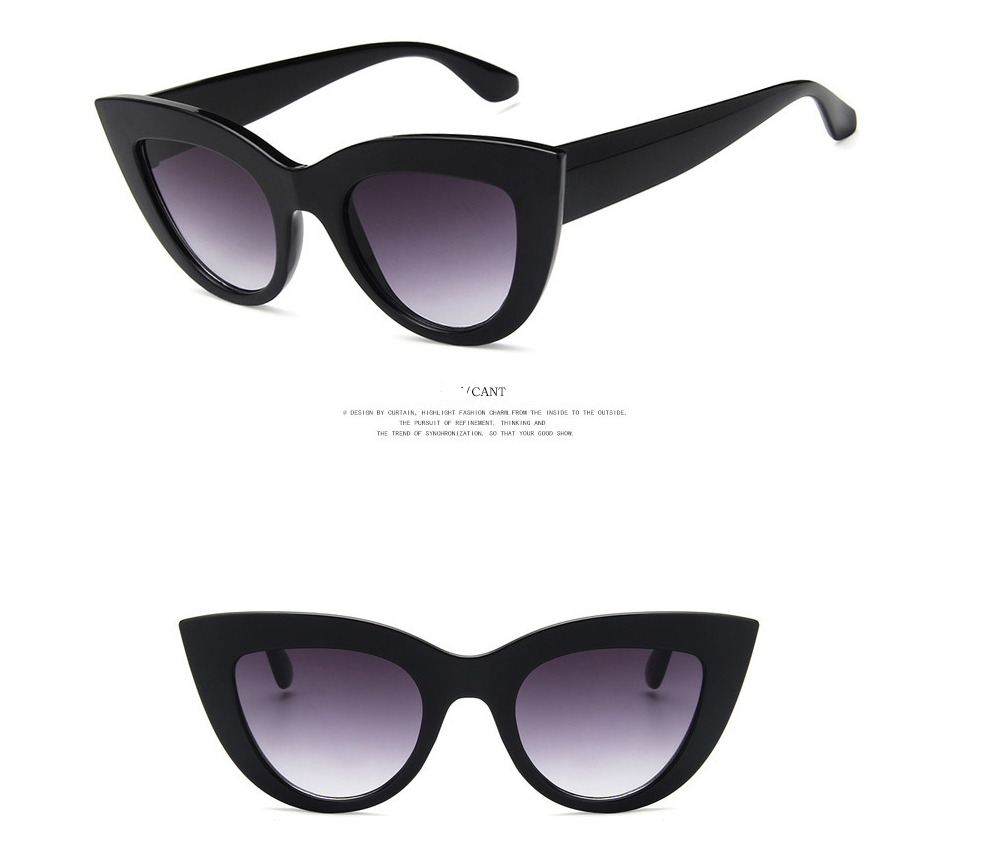 Retro cat eye sunglasses trend