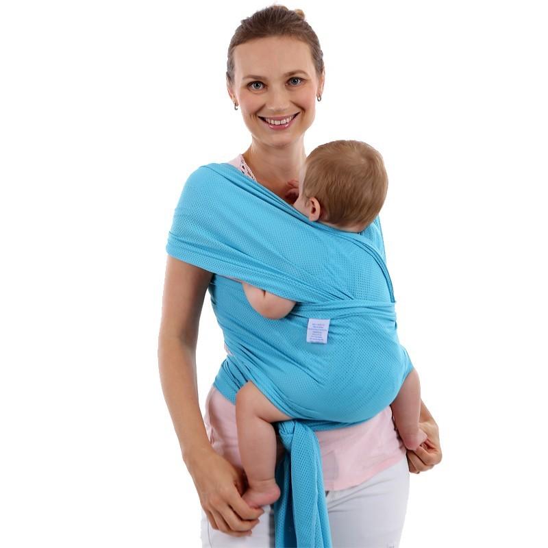 Baby Carrier Sling For Newborns Soft Infant Wrap Breathable Wrap Hipseat Breastfeed Birth Comfortable Nursing Cover