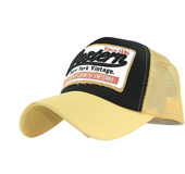 New patch net cap baseball cap