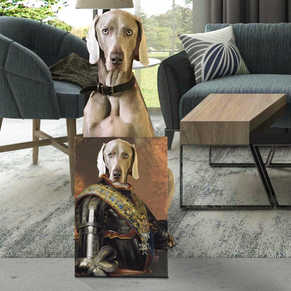 Personalized Pet Canvas Portrait