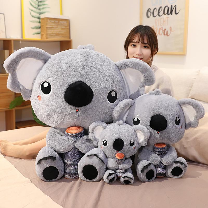 Tree post koala doll plush toy pillow