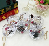 Spot Christmas decorations child toys transparent plastic Christmas tree shopping mall Christmas tree hanger