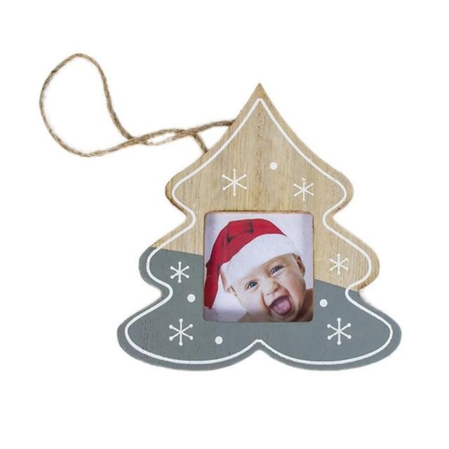 DIY Wooden Photo Frame Christmas Decoration