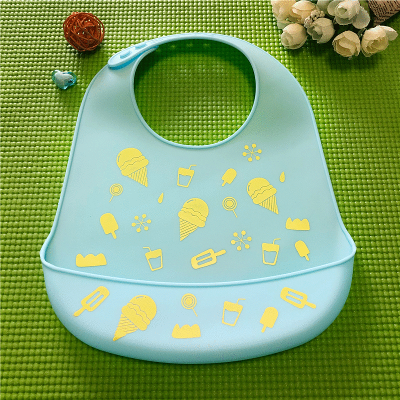 Baby silicone bib