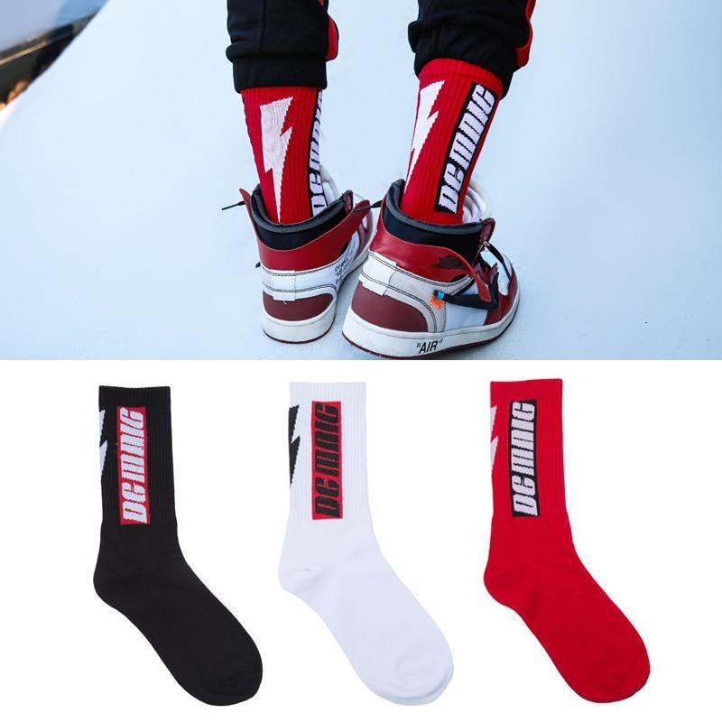 Cotton socks, lightning, socks