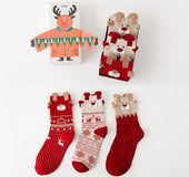 Ladies boxed Christmas stockings