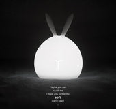 Cartoon bunny lamp