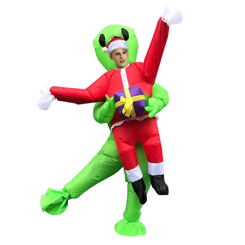Alien show inflatable suit