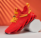 Mesh shoe blade sneakers