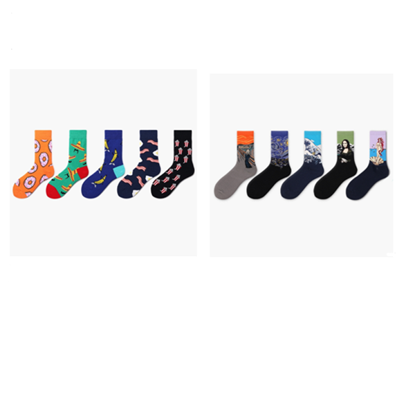 Cotton socks for couples