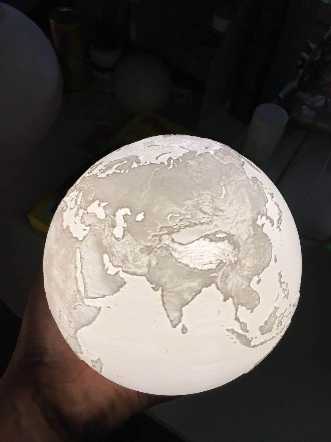 Lampara de la tierra y jupiter