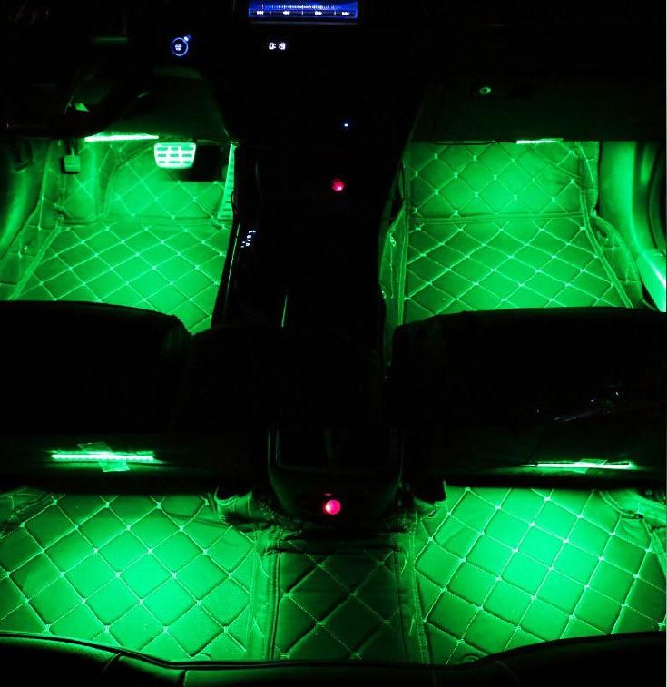 POSSBAY Car RGB Lights LED Strip Neon