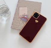 Luxury plating love  | IPhone