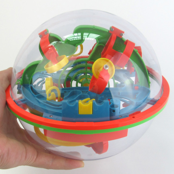 3D Magic Maze Ball 100 Levels Intellect Ball Rolling Ball Puzzle Game Brain