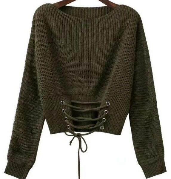 Women's short sweater