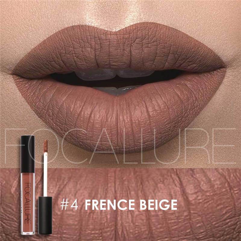 5 Colors Matte Liquid Lipgloss Metallic Lipstick