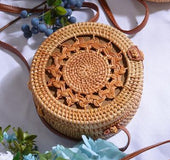 Rattan bag Messenger bag bamboo