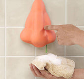 Nose Shape Soap Dispenser/Gel Sanitizer with Suction Hooks