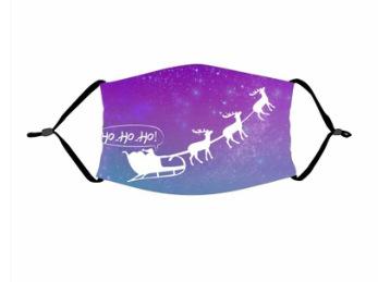 Christmas deer digital printing mask