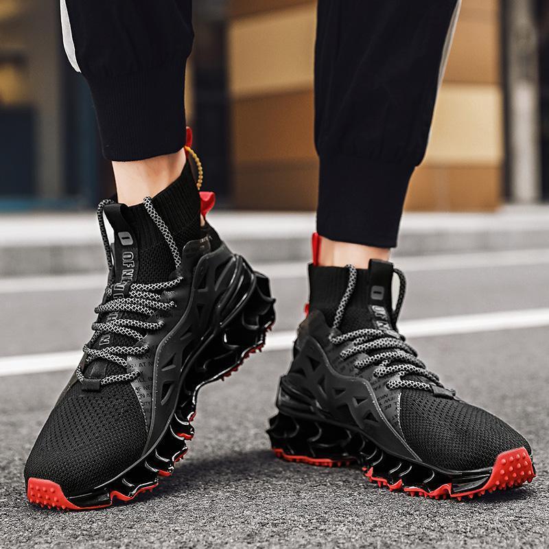 Flying woven breathable shoes men's shoes