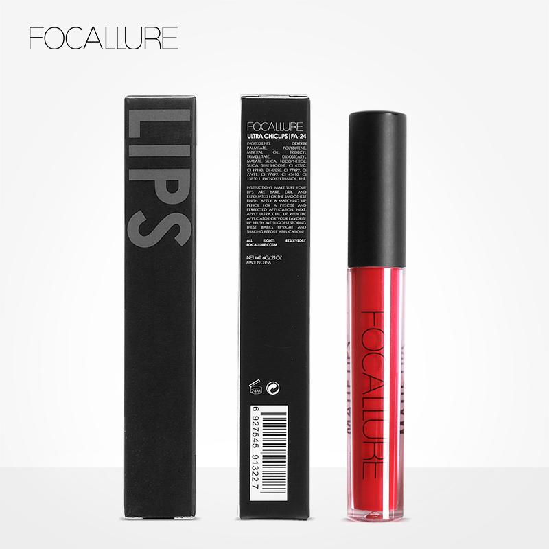 5 Colors Matte Liquid Lipgloss Metallic Lipstick