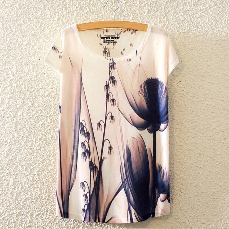 Animal O-Neck Short Sleeve