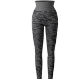 New Europe and the United States elastic tight digital printing hip hip high waist and quick dry running pants yoga pants women's leggings