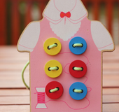 Coordination children's educational handmade toys wear