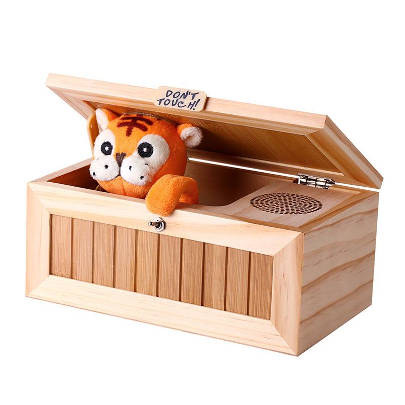 Bored Box Little Tiger Doll Bored Box Creative Toy Talking Box