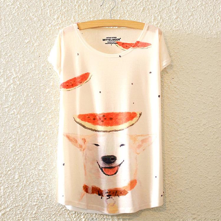 Animal O-Neck Short Sleeve