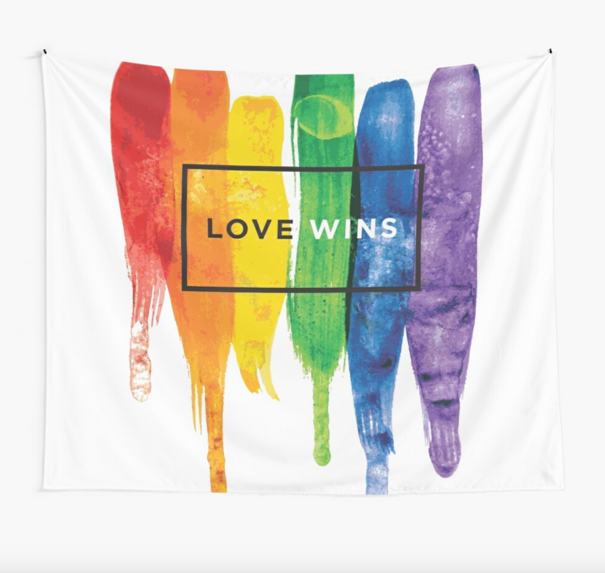 Color line tapestry