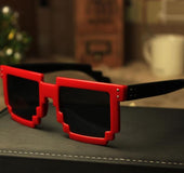 Sunglasses Men Pixel Mosaic Style