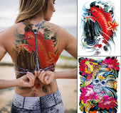 Waterproof full back tattoo sticker