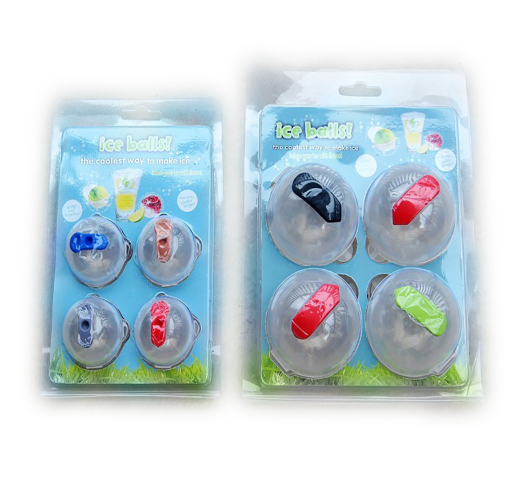 Creative spherical ice cream mold four