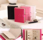 Jewelry Box Earring Book Organizer