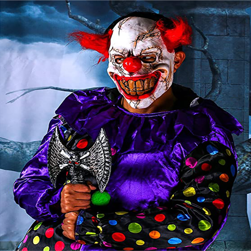 Halloween Devil Clown Mask